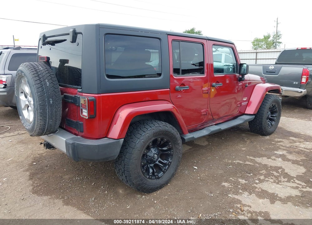 2013 JEEP WRANGLER UNLIMITED SAHARA VIN: 1C4BJWEG2DL536807
