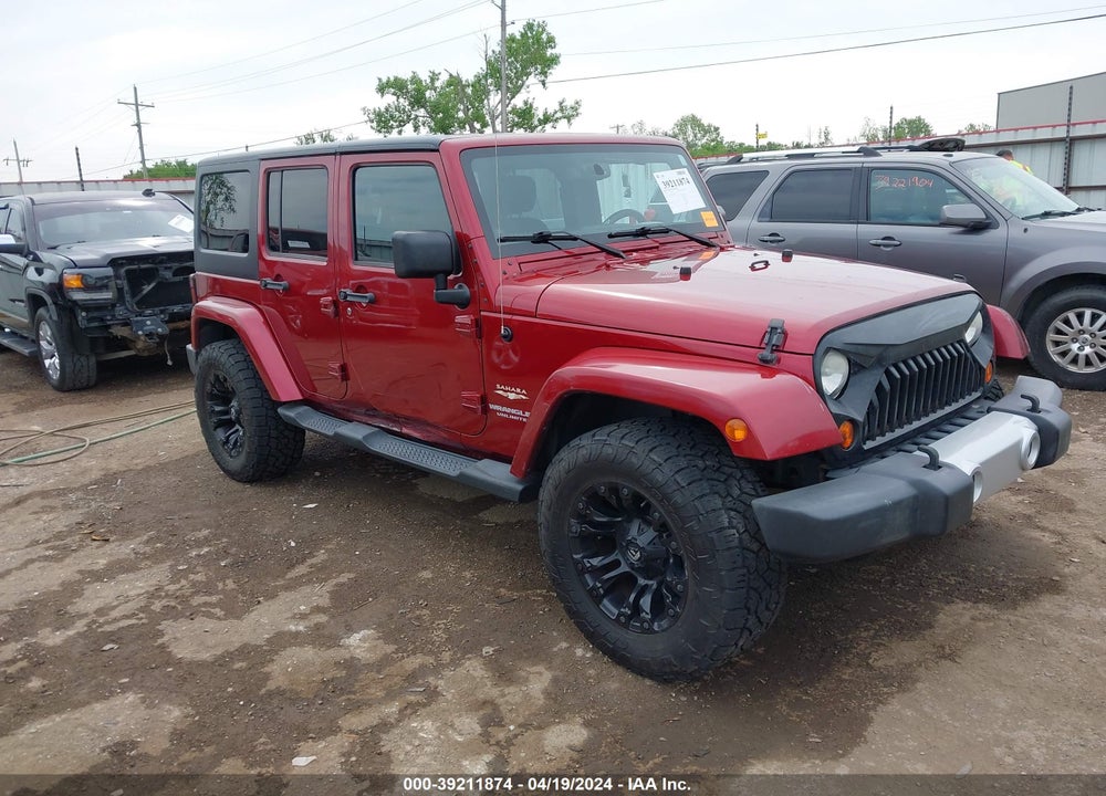 2013 JEEP WRANGLER UNLIMITED SAHARA VIN: 1C4BJWEG2DL536807
