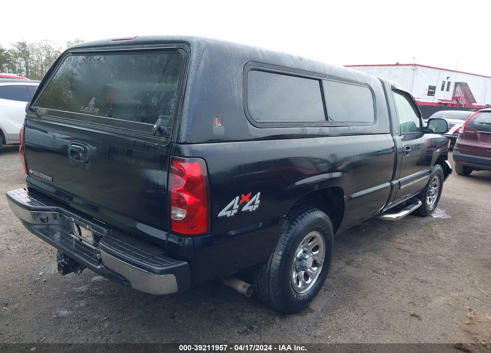 2006 CHEVROLET SILVERADO 1500 LT1 VIN: 1GCEK14T06Z102686