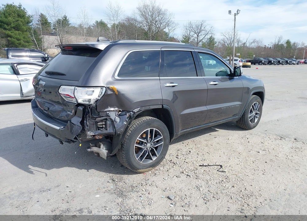 2018 JEEP GRAND CHEROKEE LIMITED 4X4 VIN: 1C4RJFBG7JC106527