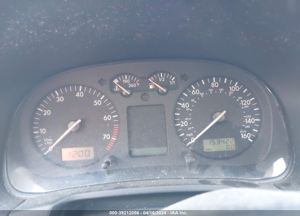 2004 VOLKSWAGEN GTI 1.8T VIN: 9BWDE61J844013872