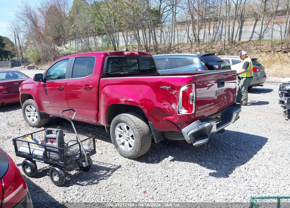 2018 GMC CANYON SLE VIN: 1GTG6CEN3J1234809