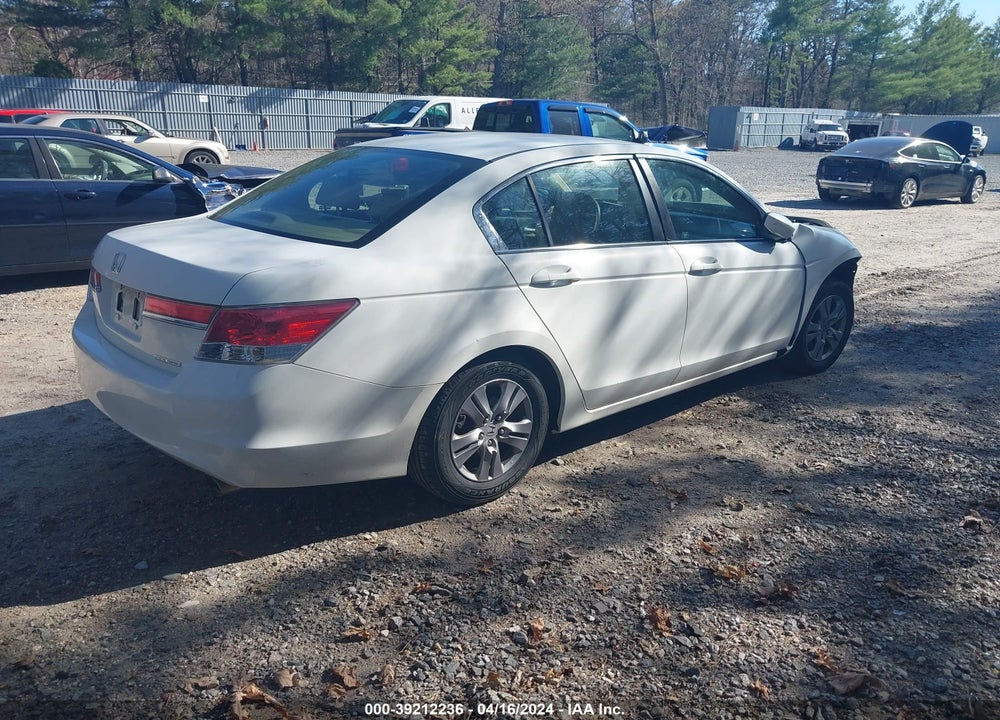 2012 HONDA ACCORD 2.4 SE VIN: 1HGCP2F6XCA121215