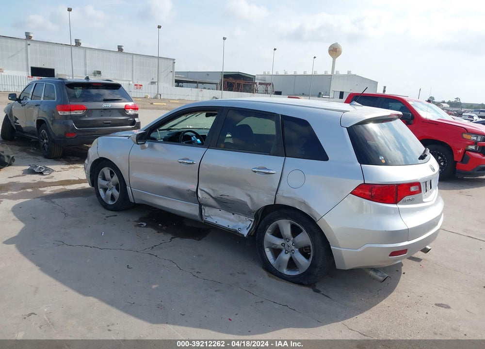 2008 ACURA RDX VIN: 5J8TB18588A012904