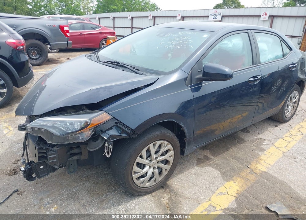 2019 TOYOTA COROLLA LE VIN: 2T1BURHE9KC140140