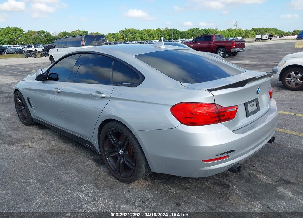 2015 BMW 435I GRAN COUPE VIN: WBA4B1C56FD955666