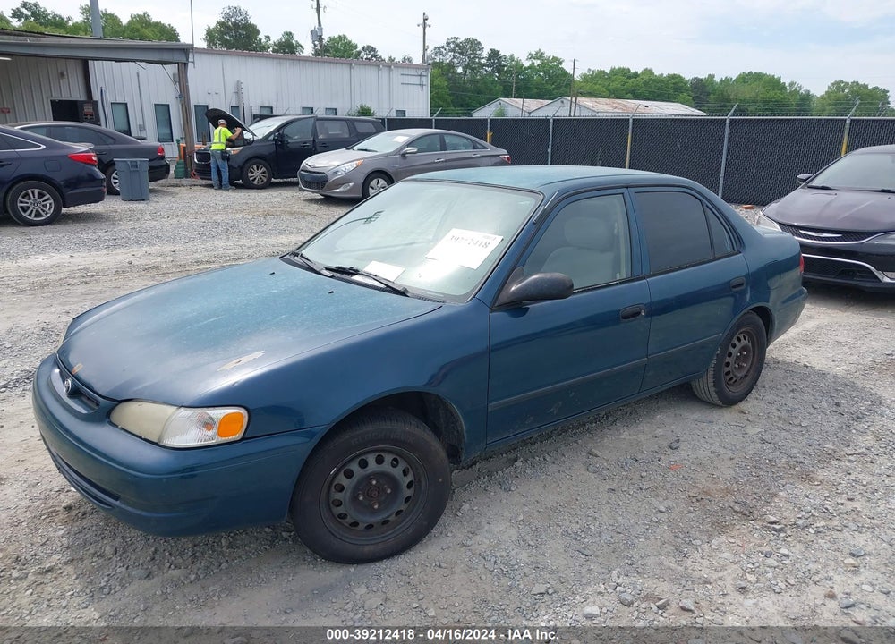 1999 TOYOTA COROLLA CE VIN: 2T1BR12E2XC124848