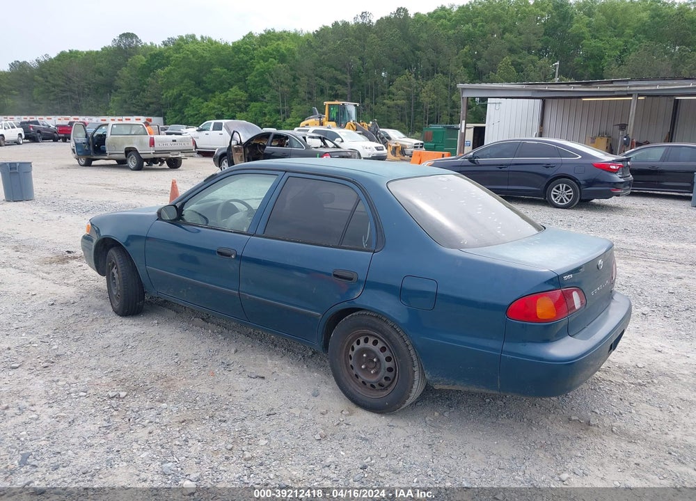 1999 TOYOTA COROLLA CE VIN: 2T1BR12E2XC124848