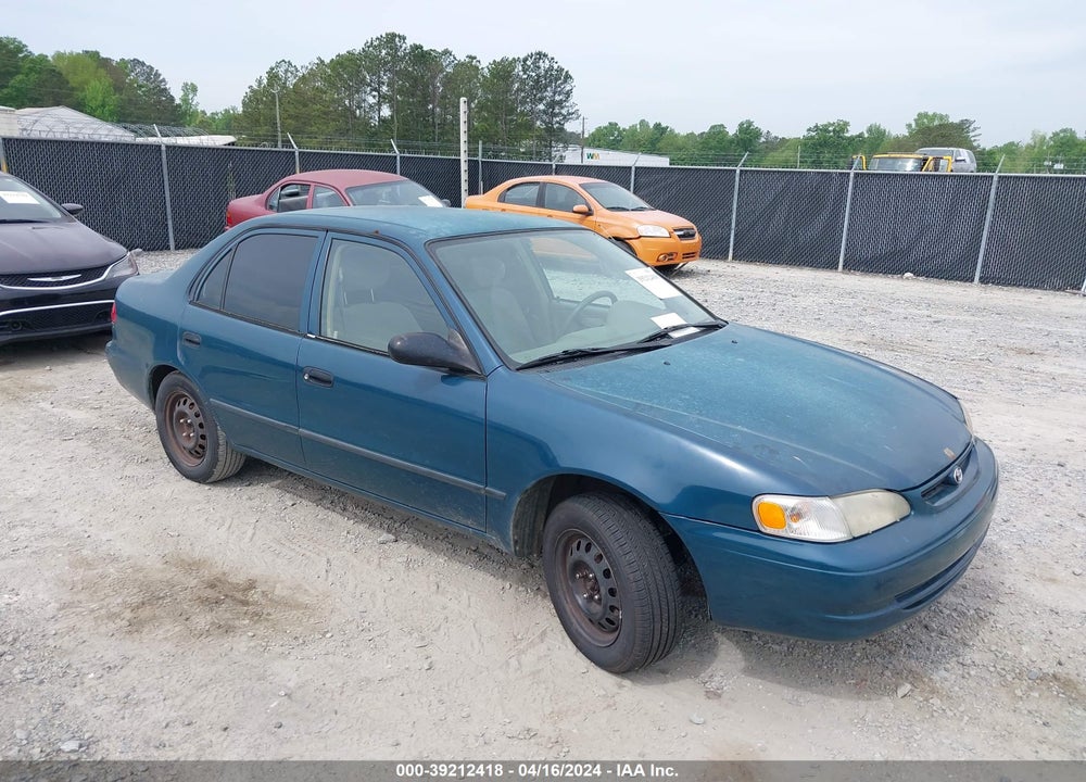 1999 TOYOTA COROLLA CE VIN: 2T1BR12E2XC124848