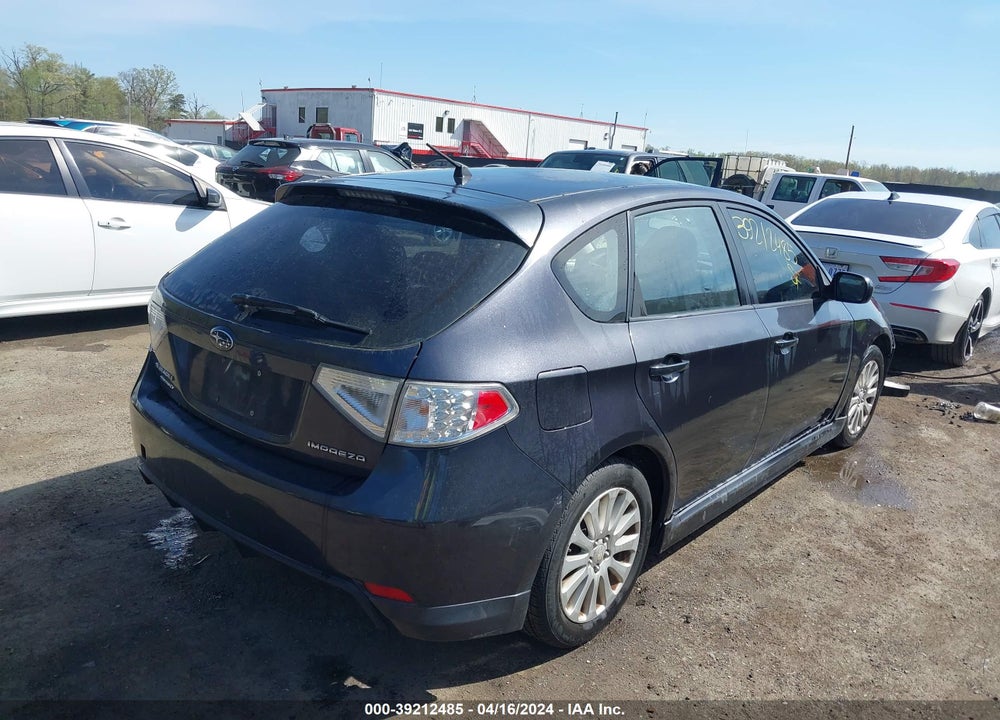 2011 SUBARU IMPREZA 2.5I VIN: JF1GH6C60BG806544