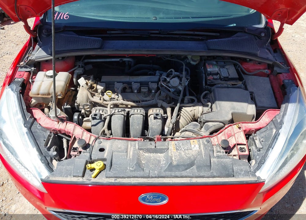 2016 FORD FOCUS VIN: 1FADP3F29GL325252
