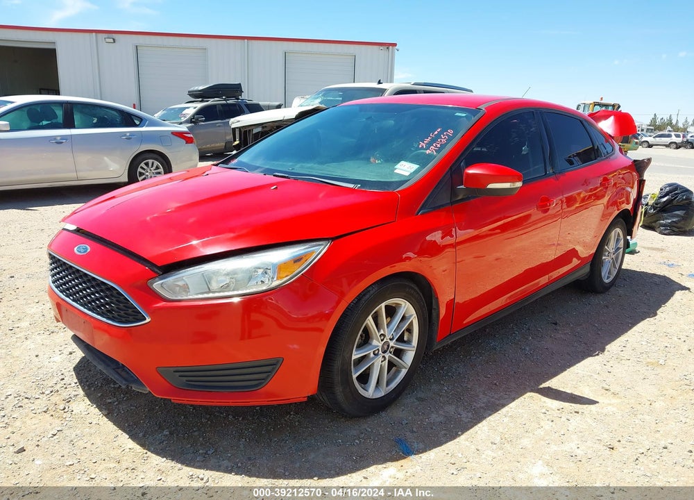 2016 FORD FOCUS VIN: 1FADP3F29GL325252