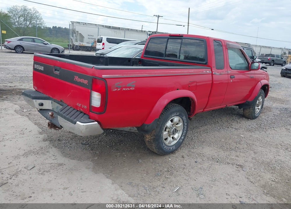 1999 NISSAN FRONTIER SE-V6/XE-V6 VIN: 1N6ED26Y3XC344835