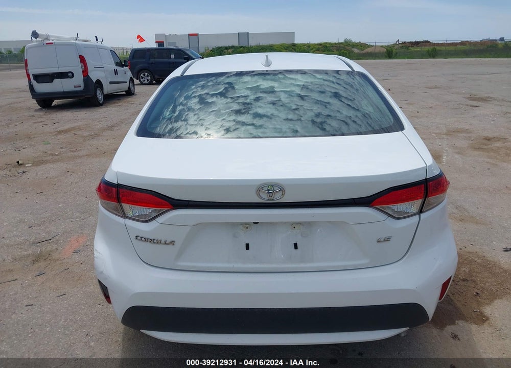 2021 TOYOTA COROLLA LE VIN: 5YFEPMAE8MP252917