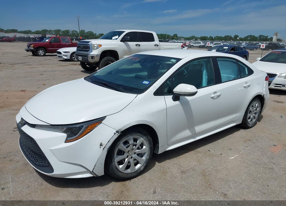 2021 TOYOTA COROLLA LE VIN: 5YFEPMAE8MP252917