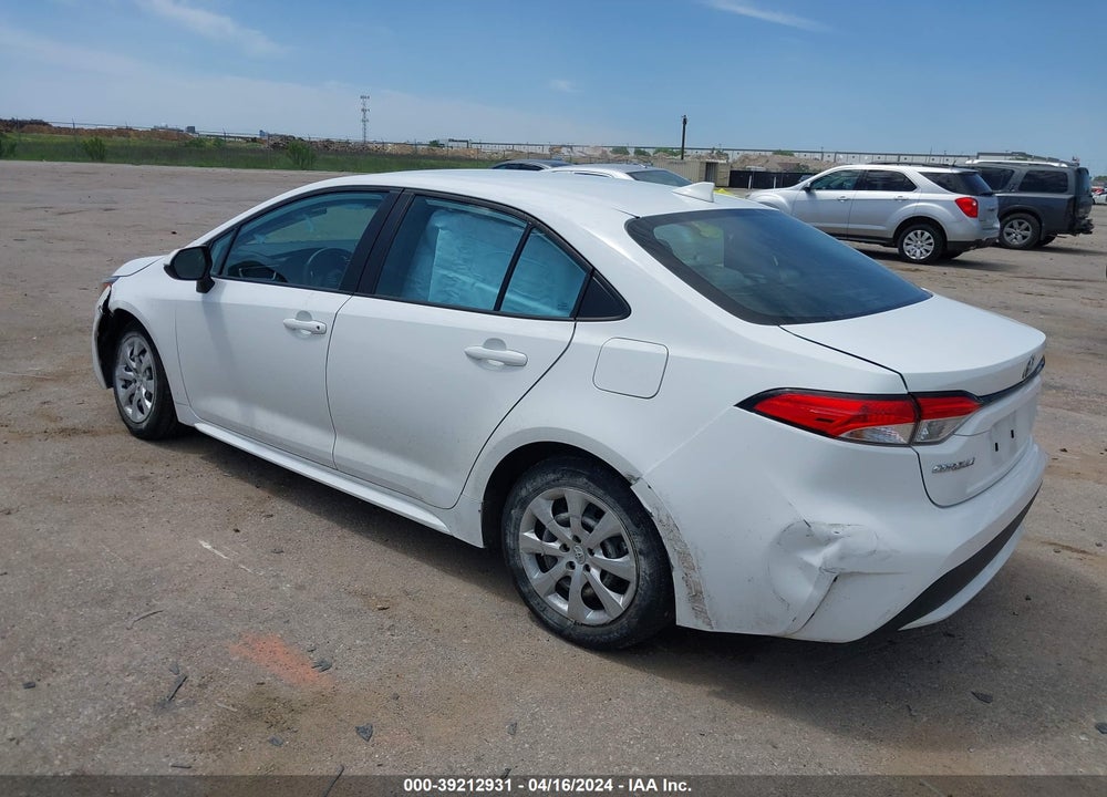 2021 TOYOTA COROLLA LE VIN: 5YFEPMAE8MP252917