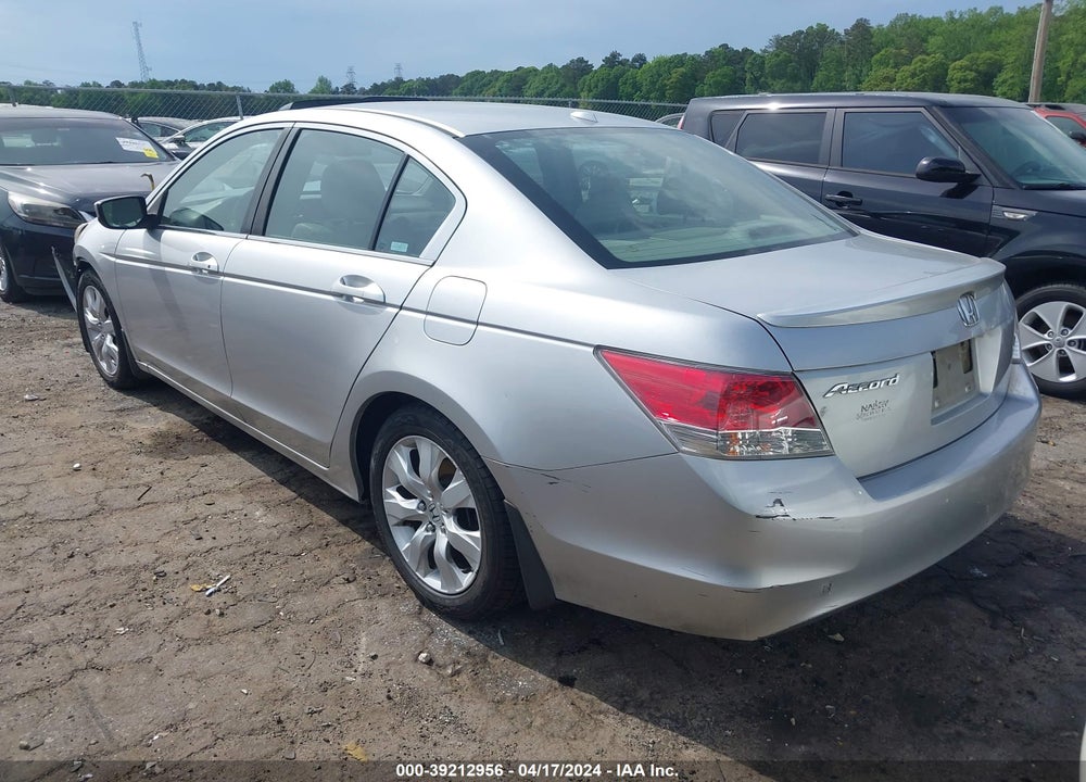 2008 HONDA ACCORD 2.4 EX-L VIN: 1HGCP26868A099352