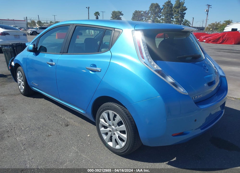2013 NISSAN LEAF S VIN: 1N4AZ0CP3DC420932