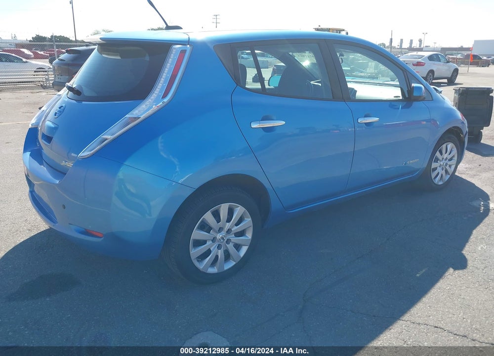 2013 NISSAN LEAF S VIN: 1N4AZ0CP3DC420932