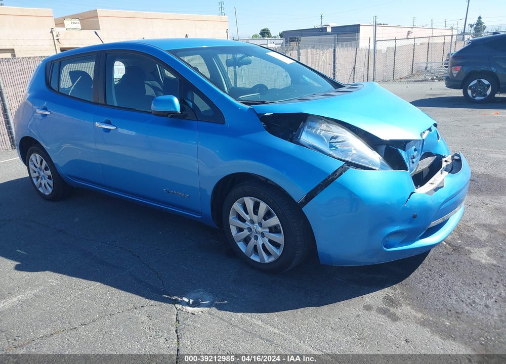2013 NISSAN LEAF S VIN: 1N4AZ0CP3DC420932