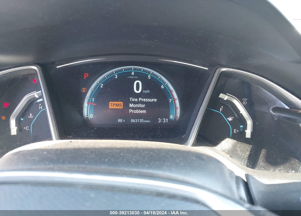 2016 HONDA CIVIC EX-T VIN: 2HGFC1F38GH643700