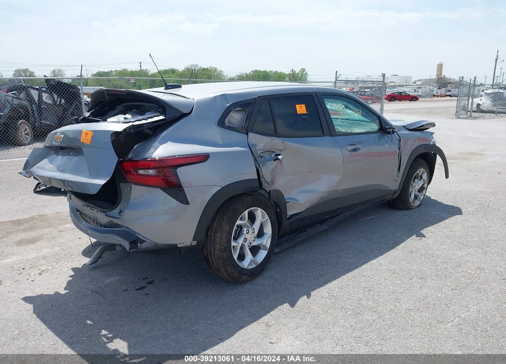2024 CHEVROLET TRAX FWD SP VIN: KL77LFE27RC132782