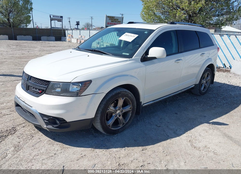 2016 DODGE JOURNEY CROSSROAD VIN: 3C4PDDGG0GT183782