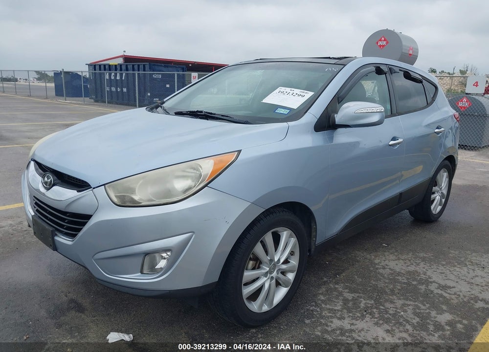 2012 HYUNDAI TUCSON LIMITED VIN: KM8JU3ACXCU521836