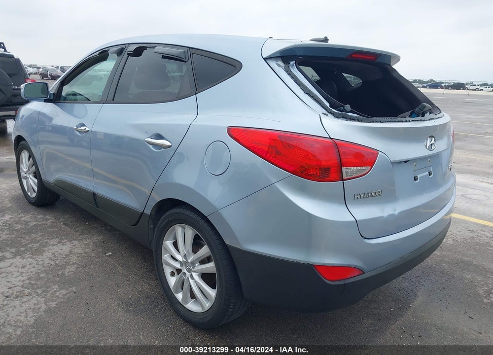 2012 HYUNDAI TUCSON LIMITED VIN: KM8JU3ACXCU521836
