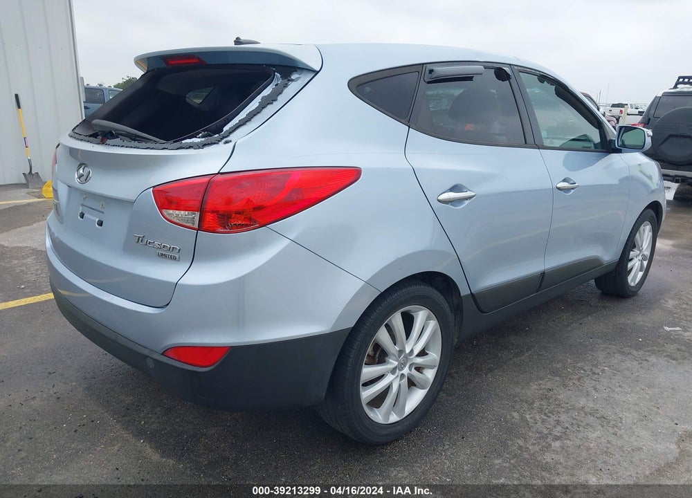 2012 HYUNDAI TUCSON LIMITED VIN: KM8JU3ACXCU521836