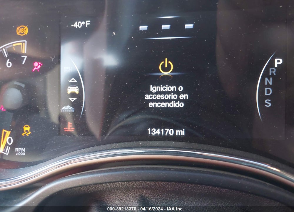 2015 JEEP GRAND CHEROKEE OVERLAND VIN: 1C4RJFCG0FC726335