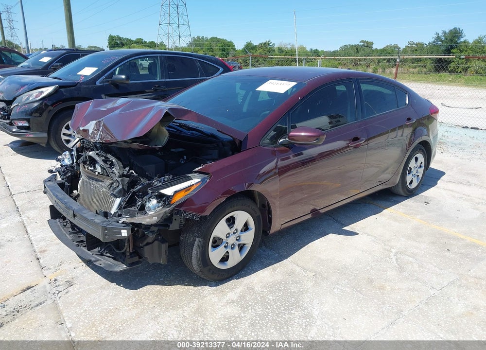 2017 KIA FORTE LX VIN: 3KPFK4A75HE023509