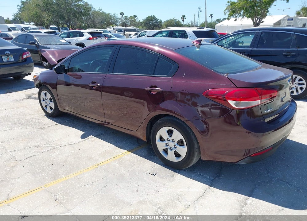 2017 KIA FORTE LX VIN: 3KPFK4A75HE023509