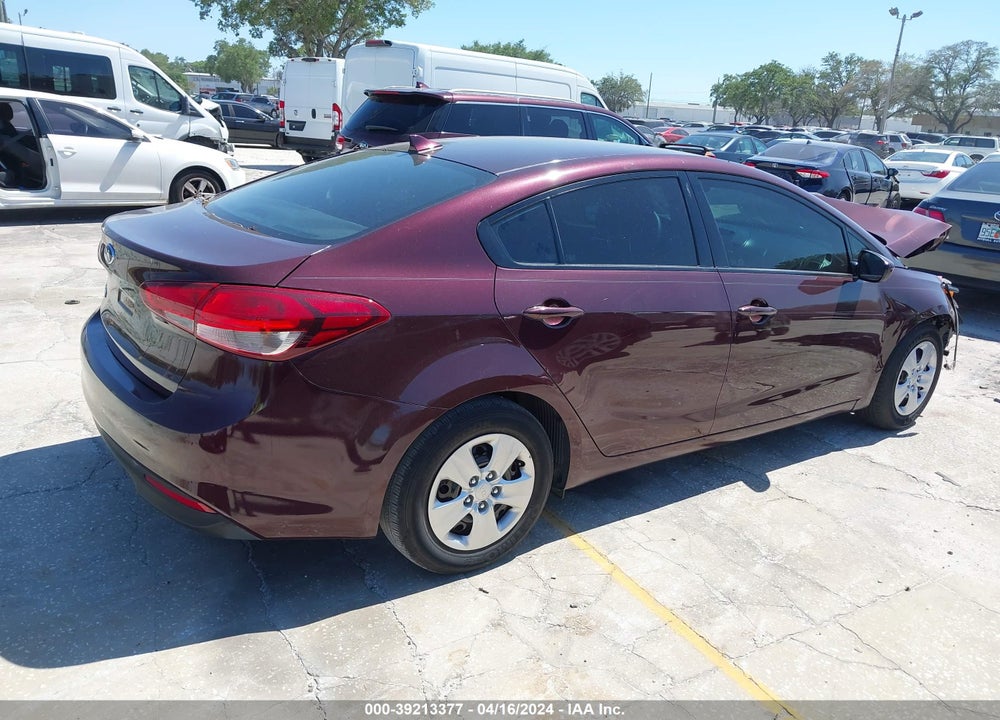 2017 KIA FORTE LX VIN: 3KPFK4A75HE023509