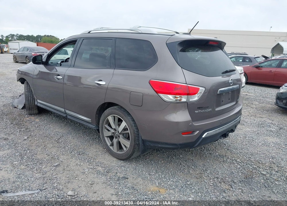 2014 NISSAN PATHFINDER PLATINUM VIN: 5N1AR2MNXEC704820