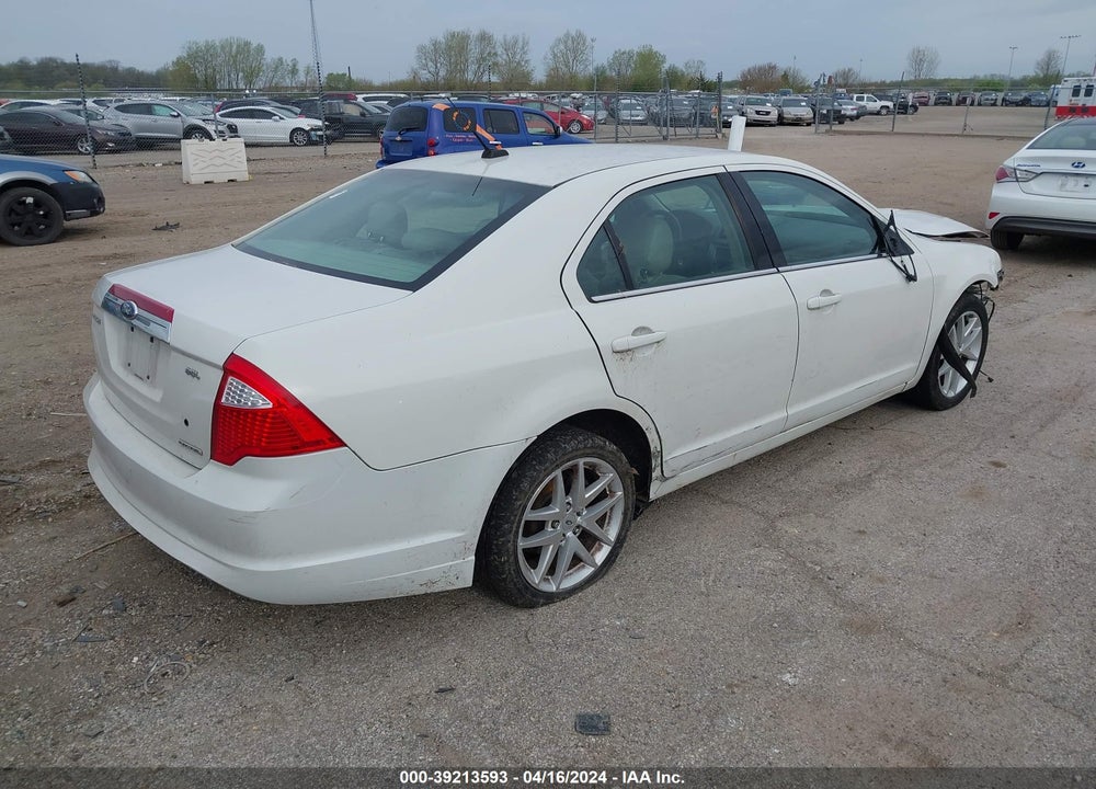 2012 FORD FUSION SEL VIN: 3FAHP0JGXCR277131