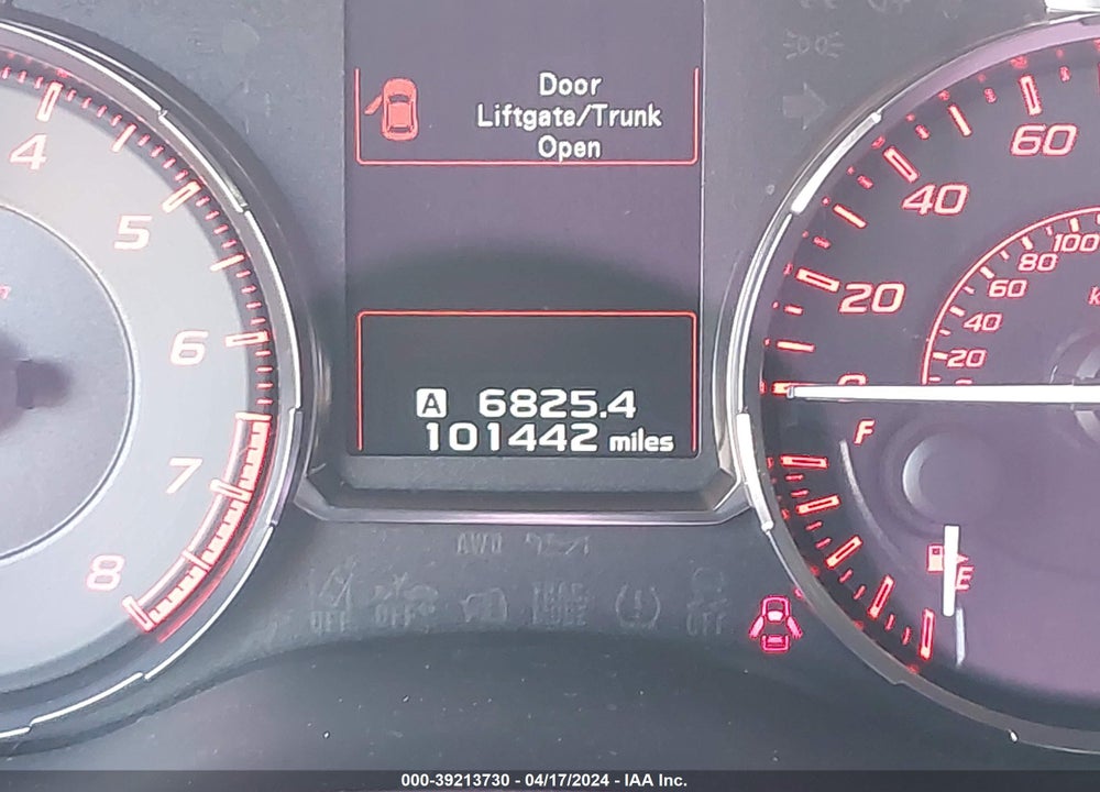2015 SUBARU WRX LIMITED VIN: JF1VA1J65F8807870