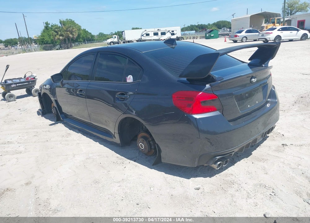 2015 SUBARU WRX LIMITED VIN: JF1VA1J65F8807870