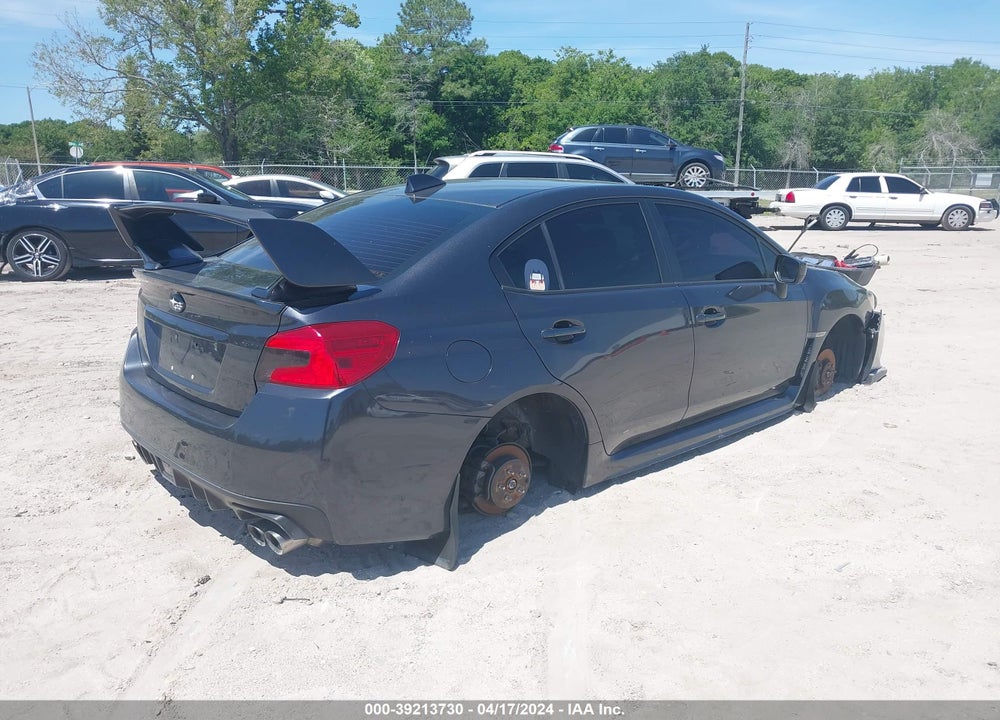 2015 SUBARU WRX LIMITED VIN: JF1VA1J65F8807870