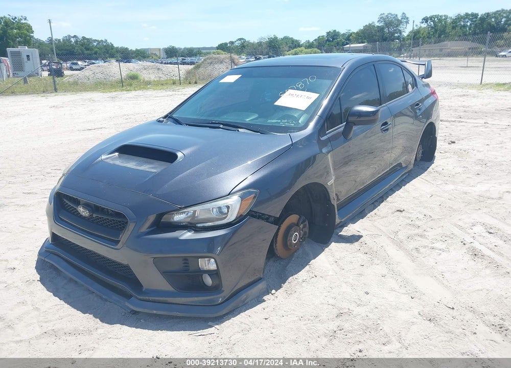 2015 SUBARU WRX LIMITED VIN: JF1VA1J65F8807870