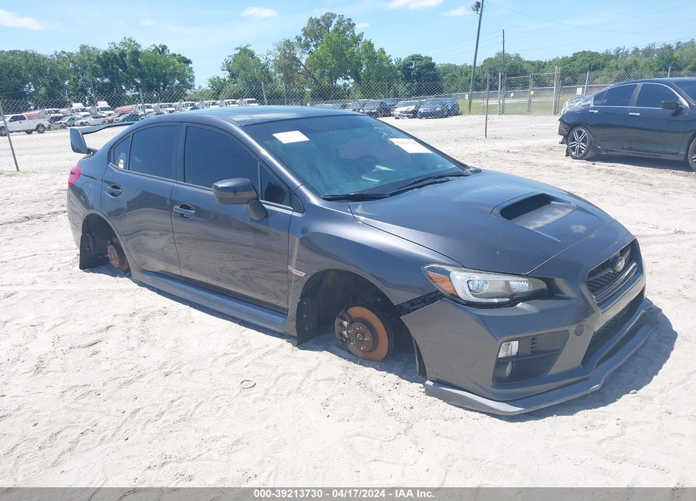 2015 SUBARU WRX LIMITED VIN: JF1VA1J65F8807870