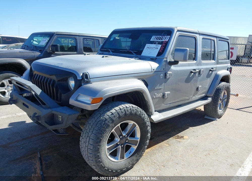 2019 JEEP WRANGLER UNLIMITED SPORT S 4X4 VIN: 1C4HJXDN3KW586062