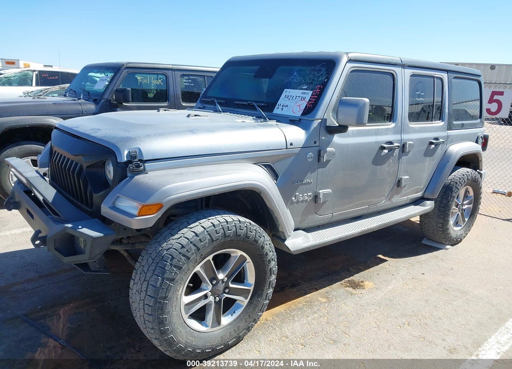 2019 JEEP WRANGLER UNLIMITED SPORT S 4X4 VIN: 1C4HJXDN3KW586062