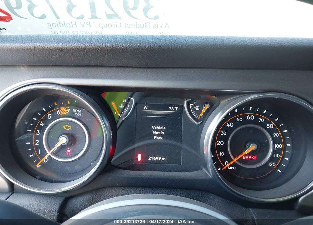 2019 JEEP WRANGLER UNLIMITED SPORT S 4X4 VIN: 1C4HJXDN3KW586062