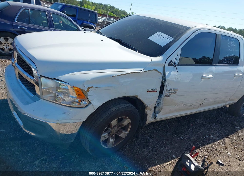 2021 RAM 1500 CLASSIC SLT 4X2 6'4 BOX VIN: 1C6RR6TT1MS517573