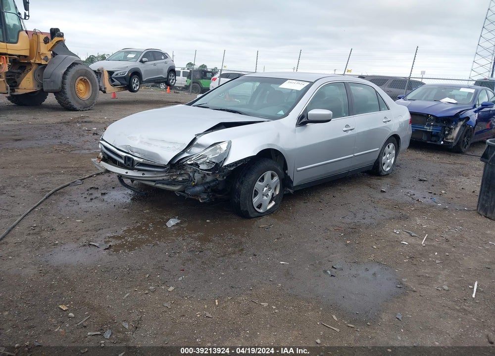 2007 HONDA ACCORD 2.4 LX VIN: 1HGCM56407A077692