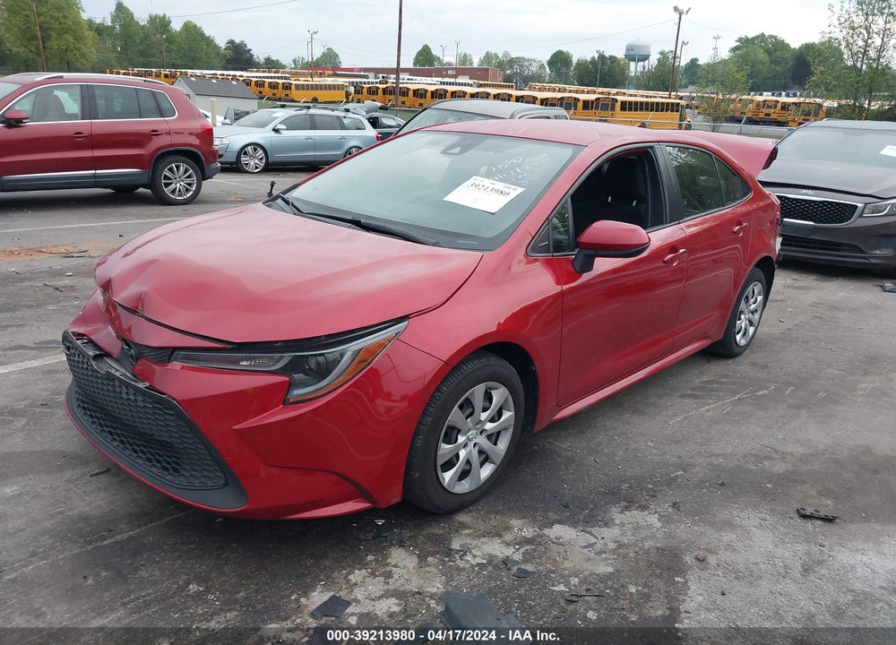 2021 TOYOTA COROLLA LE VIN: JTDEPMAE3MJ162952