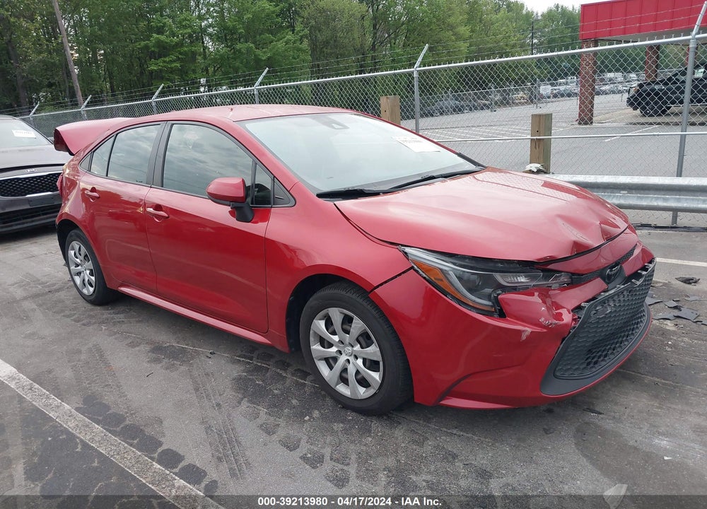 2021 TOYOTA COROLLA LE VIN: JTDEPMAE3MJ162952