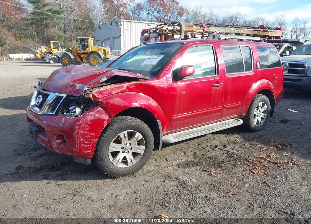 2009 NISSAN PATHFINDER SE VIN: 5N1AR18B59C619108
