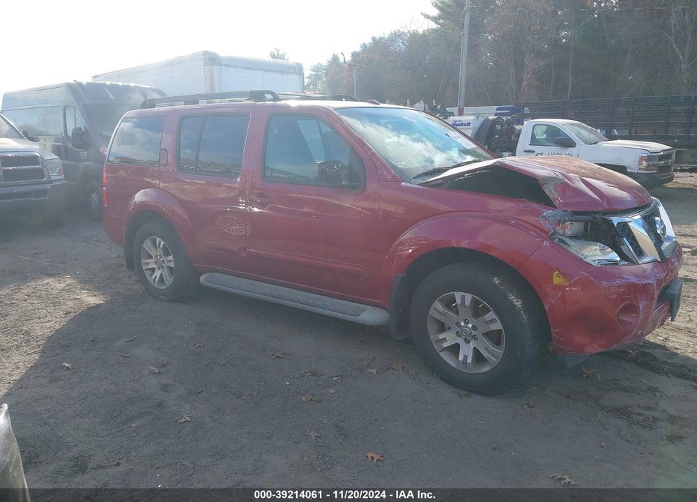 2009 NISSAN PATHFINDER SE VIN: 5N1AR18B59C619108